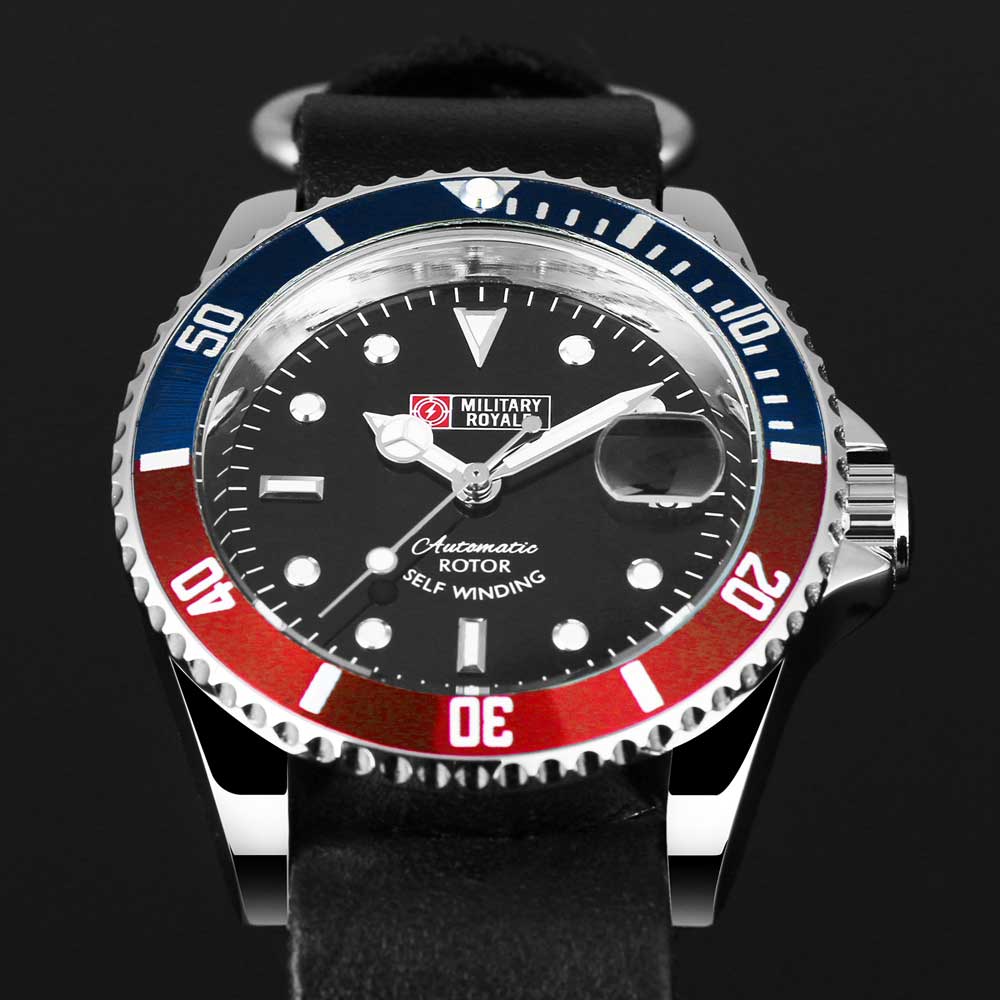 Military Royale Jam Tangan Analog Automatic - MR105/107 