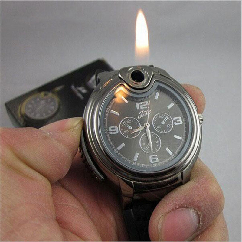 Gambar produk JiaHeng Jam Tangan Kasual Pria dengan Korek Gas - HC-90