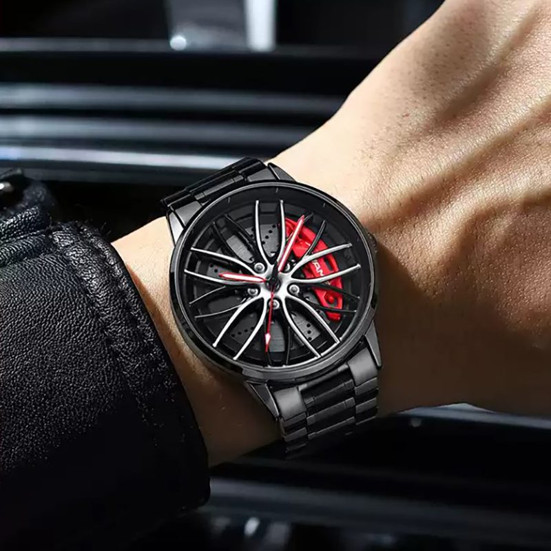Gambar produk SVJ Jam Tangan Pria Strap Stainless Steel - AMG-488