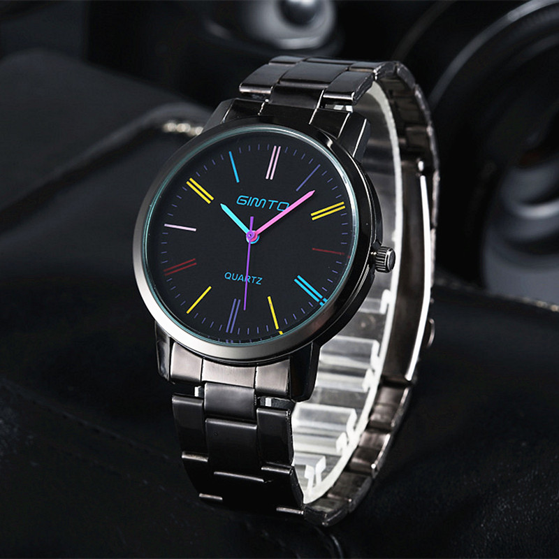 GIMTO Jam Tangan Analog Wanita - 1005 - Black 