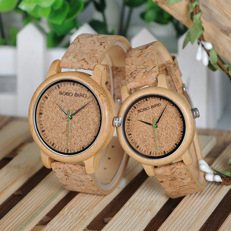 Gambar produk BOBO BIRD Jam Tangan Analog Wanita Timepiece Handmade - M12