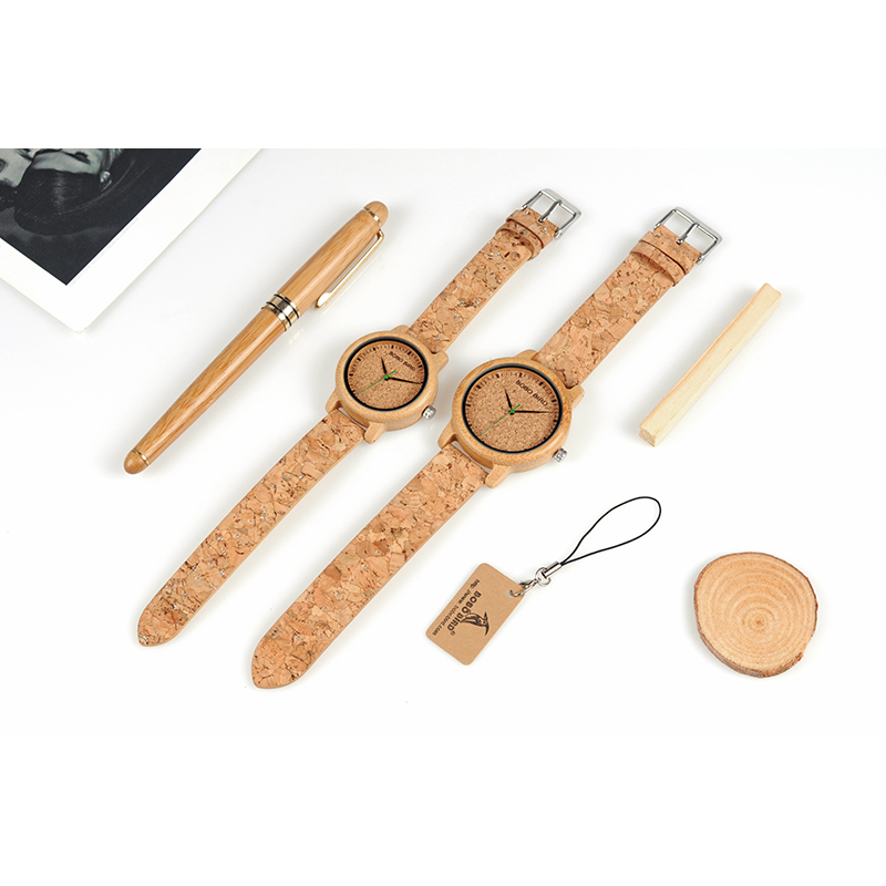 Gambar produk BOBO BIRD Jam Tangan Analog Wanita Timepiece Handmade - M12