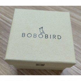 BOBO BIRD Jam Tangan Digital Analog Pria Bamboo Watch - R02 - Brown - 9