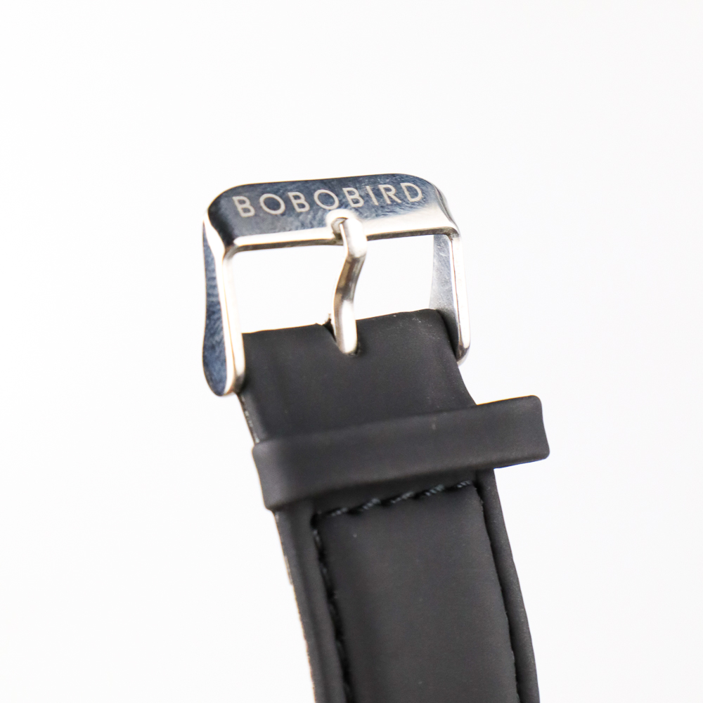 Gambar produk BOBO BIRD Jam Tangan Kayu Leather Strap Doff - WP28