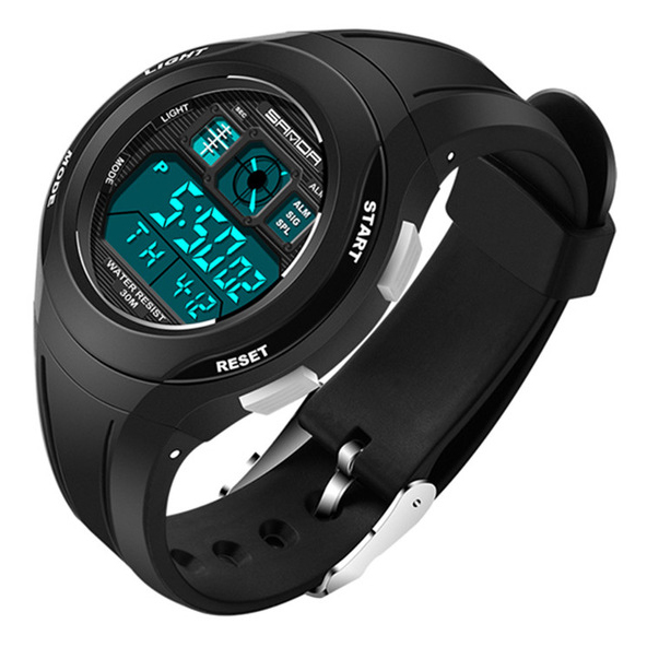 SANDA Jam Tangan Sporty Anak - SD-331 - Black