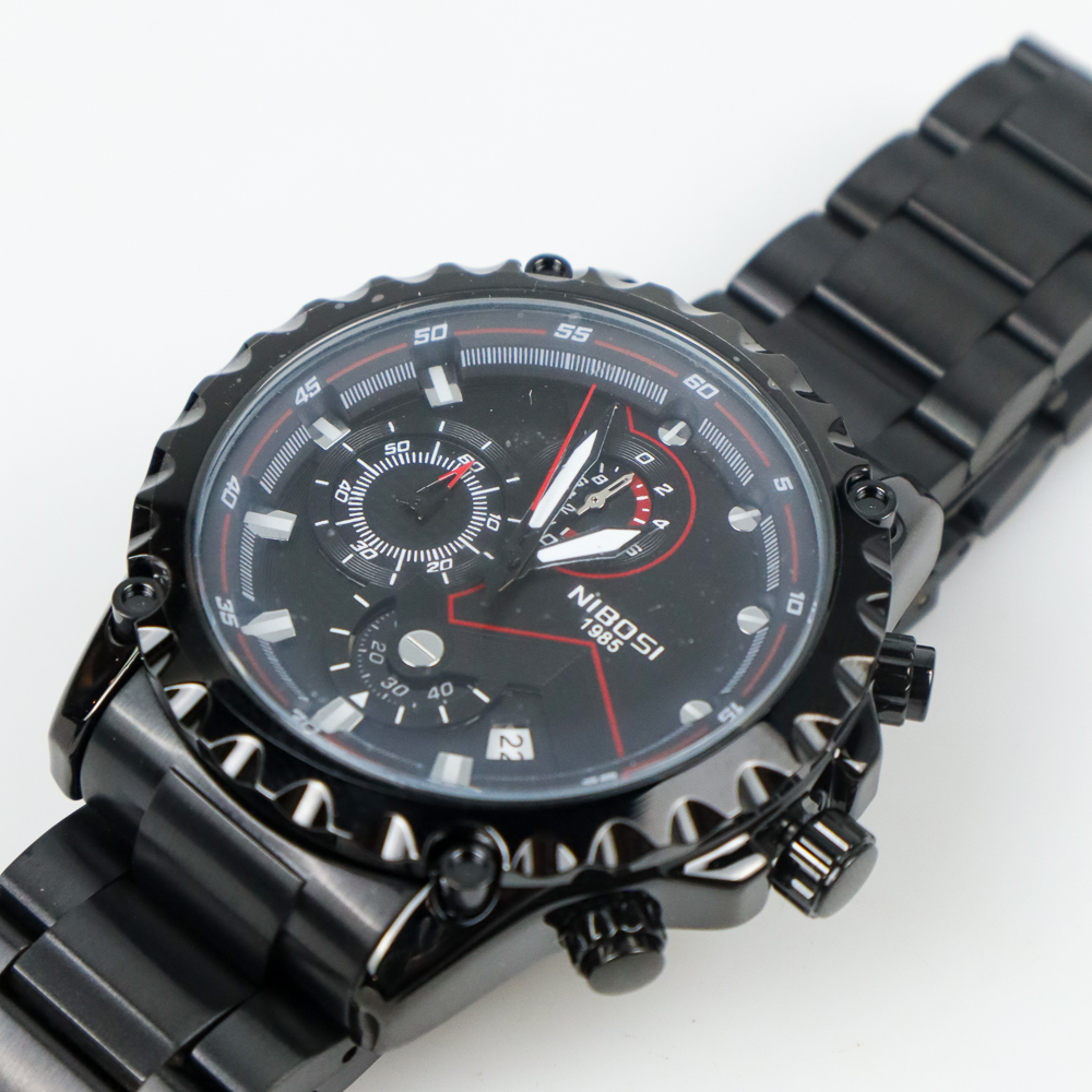Gambar produk NIBOSI Jam Tangan Chronograph Pria Stainless Steel - 2322