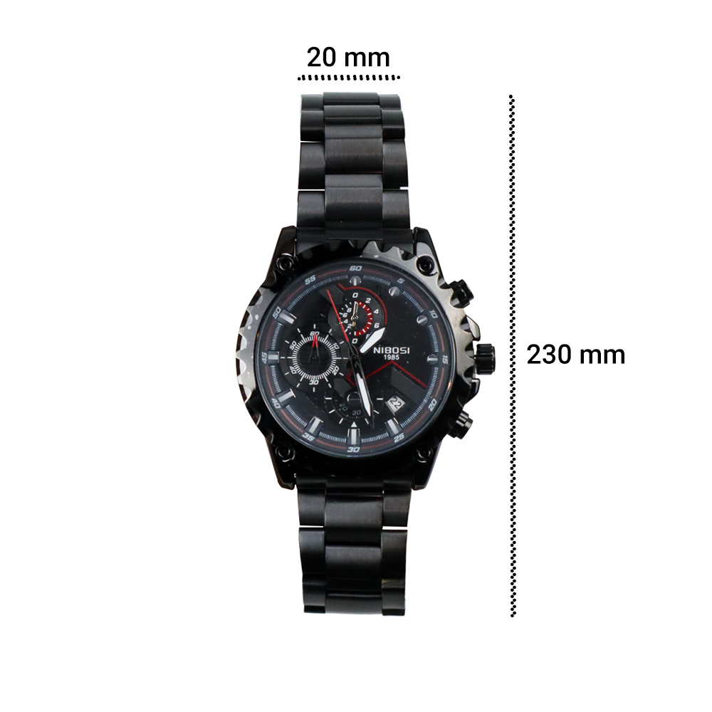 Gambar produk NIBOSI Jam Tangan Chronograph Pria Stainless Steel - 2322
