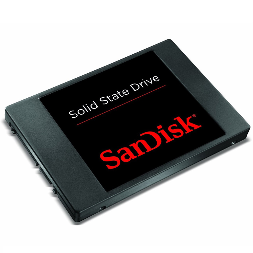 SanDisk SSD 128GB SATA 6 Gb/s - SDSSDP-128G - Black - JakartaNotebook.com