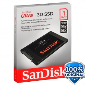 SanDisk Ultra 3D SSD 1TB - SDSSDH3-1T00 - Black