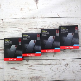 SanDisk Extreme Portable SSD USB Type C 3.1 250GB - SDSSDE60-250G - Black - 3