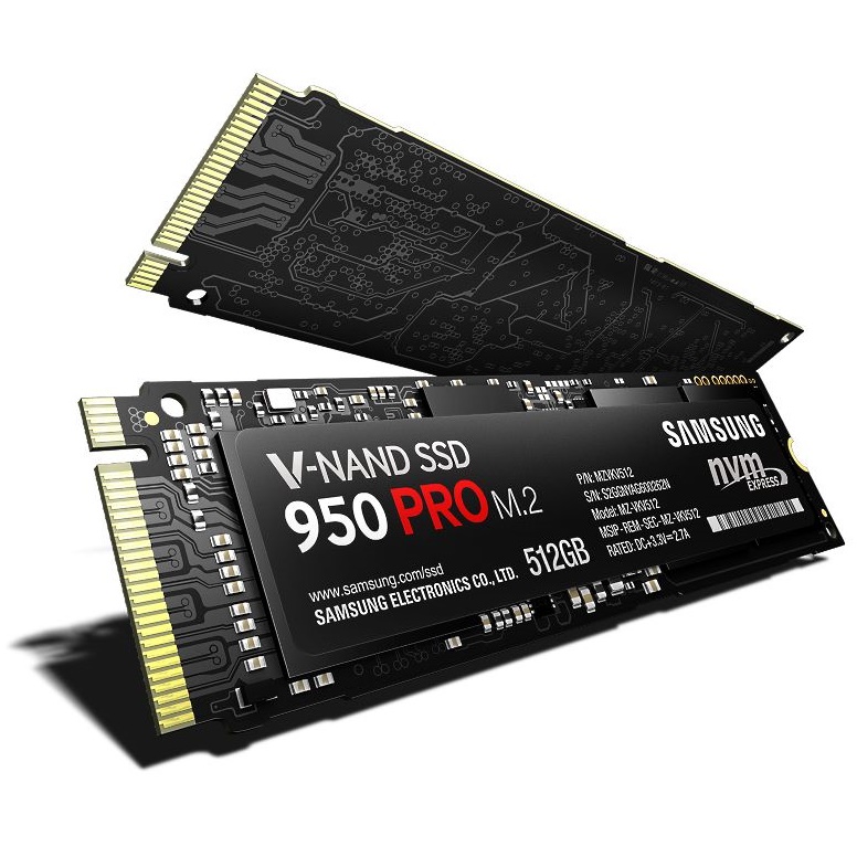 Samsung 950 PRO M.2 PCIe SSD 512GB - MZ-V5P512BW Samsung 950 PRO M.2 PCIe SSD 512GB - MZ-V5P512BW