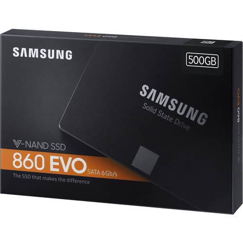  Samsung  SSD 860 EVO 500GB Black JakartaNotebook com
