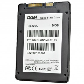 DGM Prestige Pro 2.5-Inch 120GB SATA III Solid State Drive - S3-120A - Black - 3