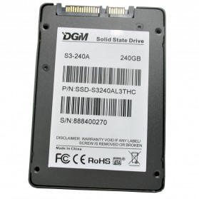 DGM Prestige Pro 2.5-Inch 240GB SATA III Solid State Drive - S3-240A - Black - 3