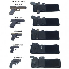 SZQ Sabuk Pinggang Pistol Senter Tactical Military Portable Hidden Holster - S1 - Black - 3