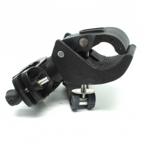 Lampu Sepeda / Bicycle Light - Bike Bracket Mount Holder for Flashlight - AB-2967 - Black