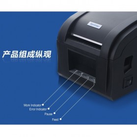 Xprinter Xinye Thermal Barcode Printer - XP-360B - Black - 5