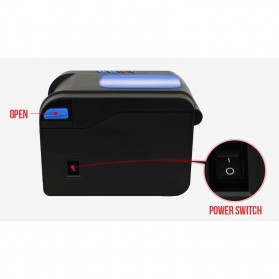 Xprinter POS Thermal Receipt Printer 80mm - XP-370B - Black - 6