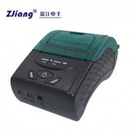 Zjiang Mini Portable Bluetooth Thermal Receipt Printer - 5807 - Black - 4