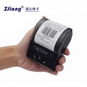 Zjiang Mini Portable Bluetooth Thermal Receipt Printer - 5807 - Black - 8