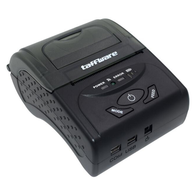 Taffware Zjiang Mini Portable Bluetooth Thermal Receipt Printer - 5807 - Black - JakartaNotebook.com