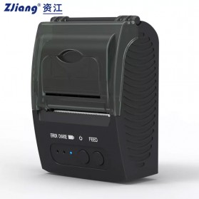 Zjiang Mini Portable Bluetooth Thermal Receipt Printer - ZJ-5811 - Black - 2