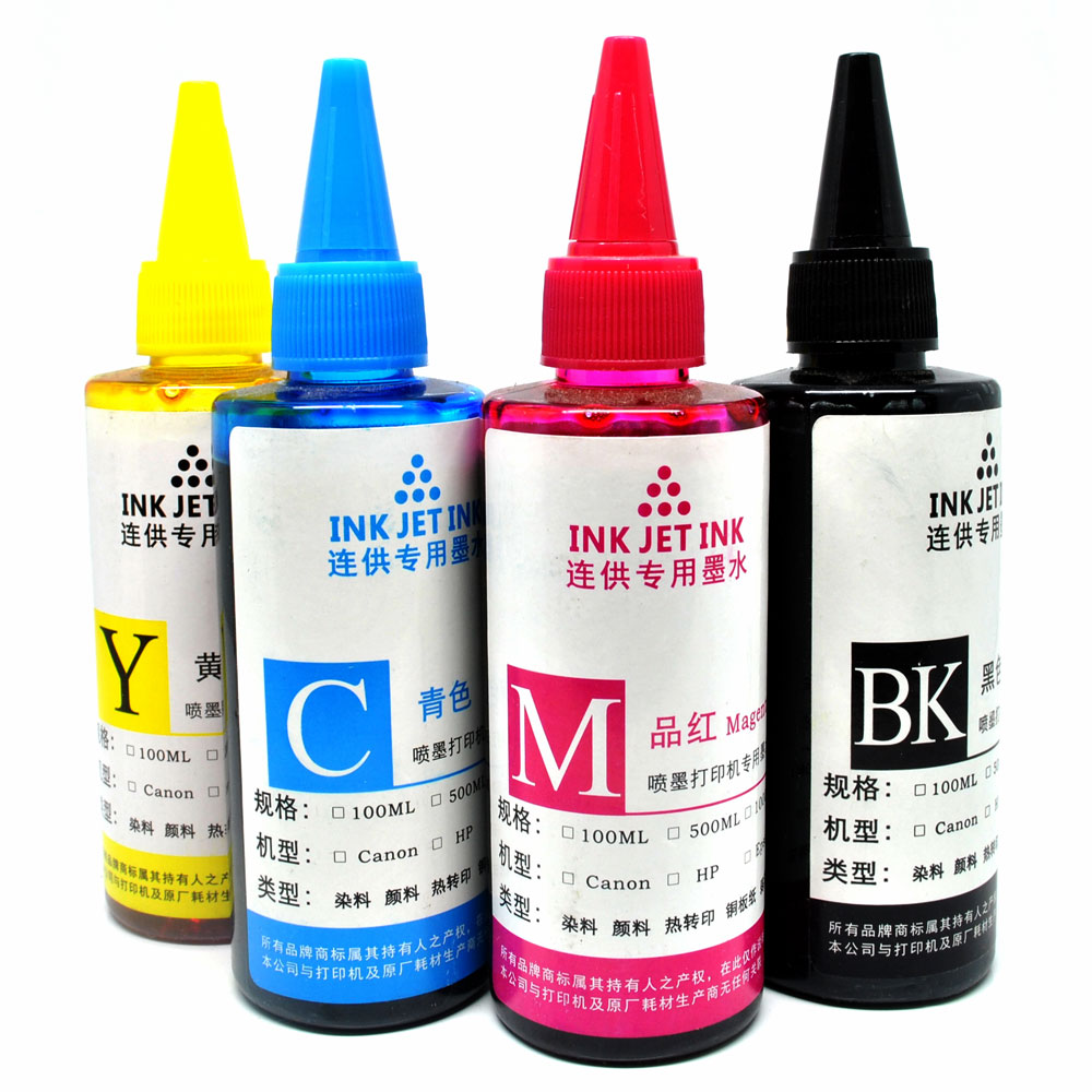 Ink Refill Bottle for Canon Dell HP Printer Ink Cartridges 