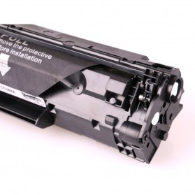Replacement Printer Toner Cartridge HP 36A 436E Black Face - Black - 2