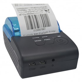 Zjiang Mini Portable Bluetooth Thermal Receipt Printer - 5805-DD - Black - 5