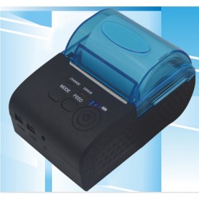 Zjiang Mini Portable Bluetooth Thermal Receipt Printer - 5805-DD - Black - 7