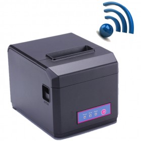Thermal Receipt Printer with WiFi / LAN / USB Port - HS-E81ULW - Black - 1