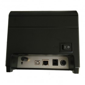 Thermal Receipt Printer with WiFi / LAN / USB Port - HS-E81ULW - Black - 4