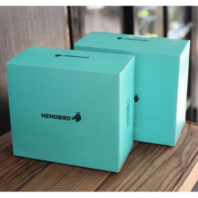 Memobird Smart Mini Printer Thermal Bluetooth - White/Blue - 7