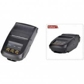 NYEAR Mini Portable Bluetooth Thermal Receipt Printer + Baterai 18650 - NP100 - Black - 6