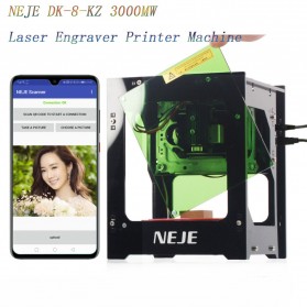 Laptop / Notebook - NEJE Laser Engraver Printer 3000mW - DK-8-KZ - Black