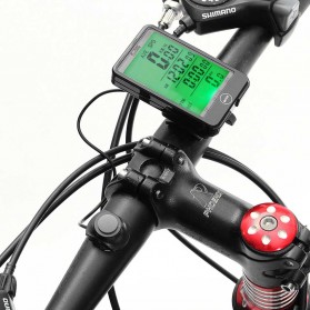 SUNDING Odometer Speedometer Wireless Monitor Sepeda - SD-576C - Black
