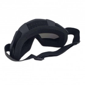 Kacamata Motor Motocross Ski Goggles Eye Protection Windproof - H013 - Black - 2