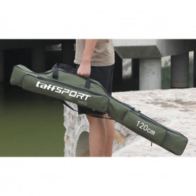 TaffSPORT Tas Pancing Joran Portable Fishing Bag 120 cm - 1680D - Green