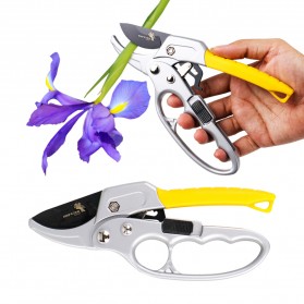 KNIFEZER Gunting Taman Ranting Tumbuhan Bunga Garden Pruning Shear Scissors - W238