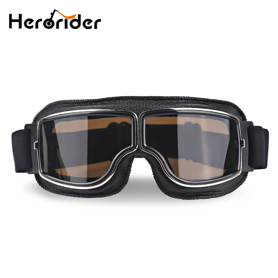 Gambar produk Herorider Kacamata Goggles Classic Vintage Harley UV Protection - 812