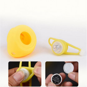 GMARTY Bell Sepeda Anak Bebek Rubber Duck Helm Shake Duck with LED Light - YQ153 - Yellow - 9