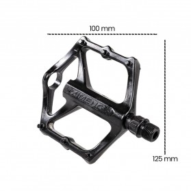 XIMENG Pedal Sepeda Bike Aluminium Anti-Slip - BP330 - Black - 9