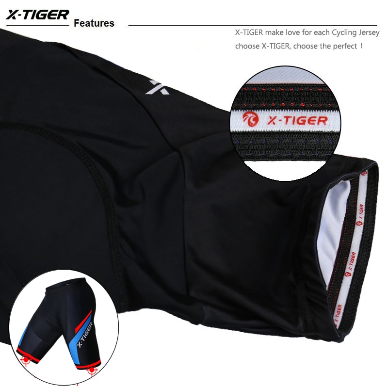 X TIGER Celana Sepeda Cycling Short dengan 5D Breathable X TIGER Celana Sepeda Cycling Short dengan 5D Breathable