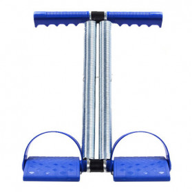 Fitness & Yoga - Baellerry Pull Up Resistance Band Fitness Double Spring - Y67 - Blue