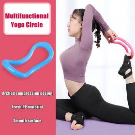 Yomee Magic Ring Resistance Pilates Circle Yoga Fitness -SDEFWE - Blue