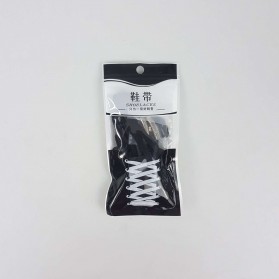 YuanXiangZhu Tali Sepatu Magnetic Lazy Lace No Tie Shoelaces 1 Pair - T9 - Black - 10