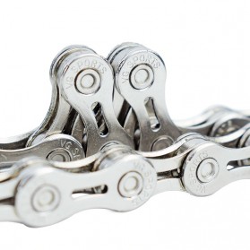 VG Sports Rantai Sepeda Bicycle Chain Half Hollow 9 Speed for Mountain Road Bike - Golden - 3