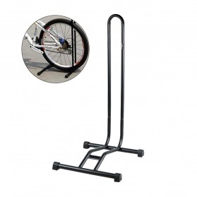 TaffSPORT Stand Parkir Sepeda Bicycle Racks Floor Standing Bike Display - L149 - Black - 1