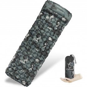 Encampment Kasur Matras Angin Inflatable Bed Rhombus Air Cushion for Sleeping Bag - NH18 - Camouflage