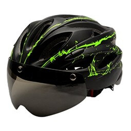 Gambar produk TaffSPORT Helm Sepeda Cycling Bike Helmet Visor Removable Lens - TT-31